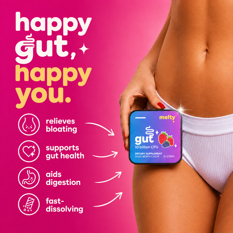 Melty Digestive Gut Health Strips