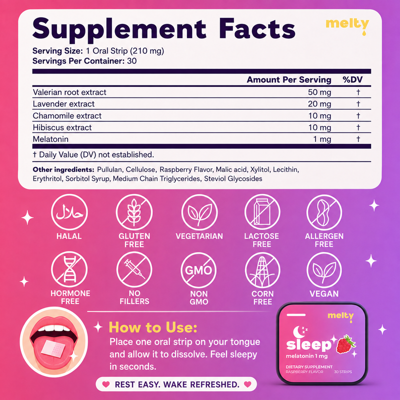 Melty Sleep Strips