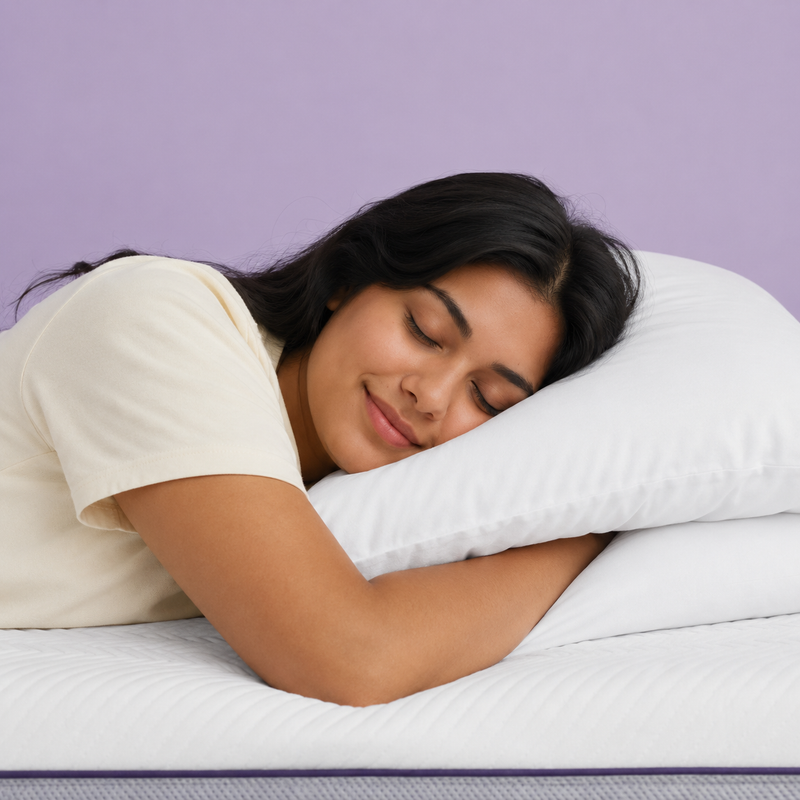Peaceful sleep scene